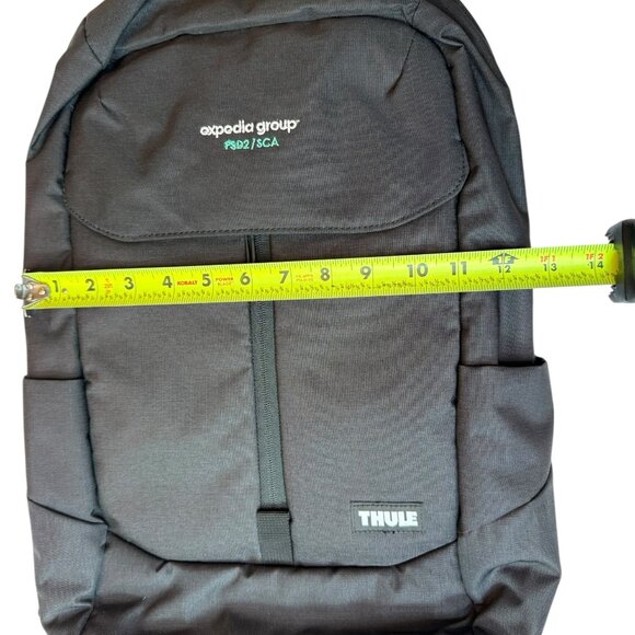 THULE Backack, Padded, Laptop Work / Business.  Durable Black Gray - Picture 7 of 11